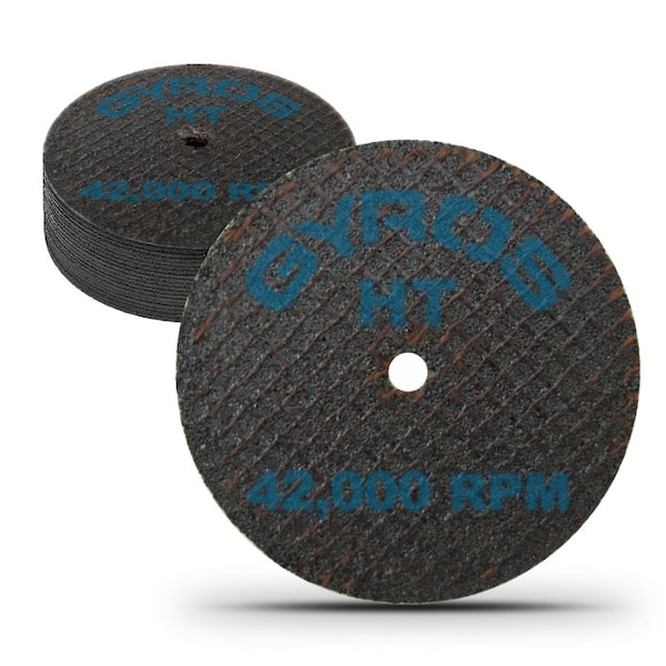HT 1.75" Double Reinforced Resin Cut-Off Wheel for High Tensile Materials, Dia. Size 1.75", 12PK